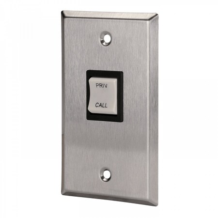 Quam Call-In Switch w/ Momentary, Normally Open, Rocker Actuator, Privacy CIB4